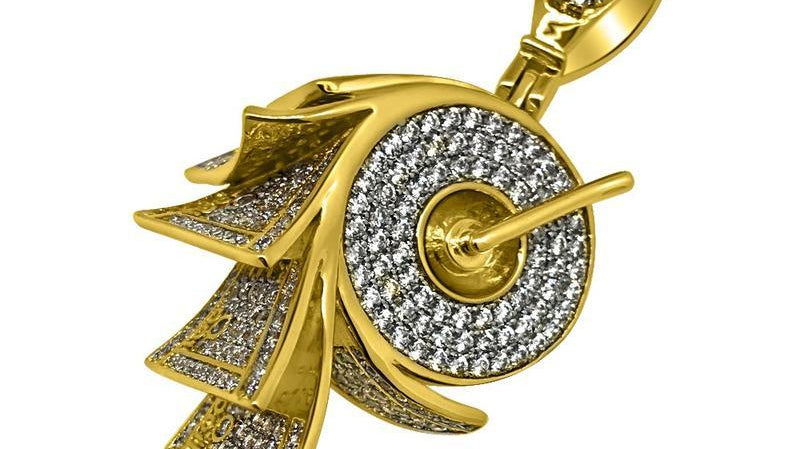 Roll With Them Chief Keef Bling Bling Pendants For A Low Cost - HipHopBling