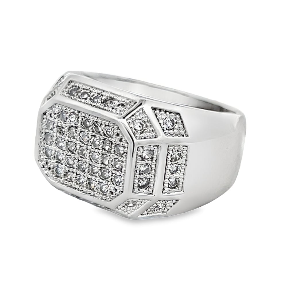 Champion CZ Ring .925 Sterling Silver 8 HipHopBling