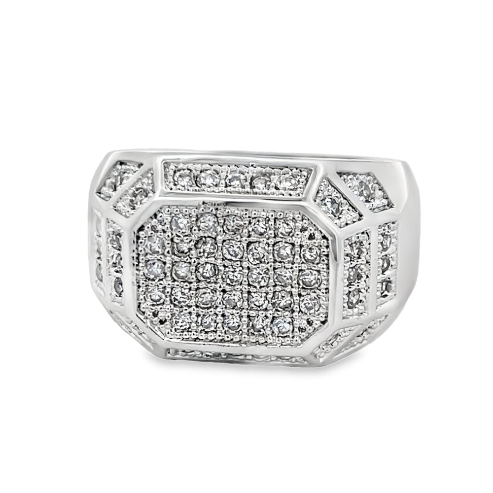 Champion CZ Ring .925 Sterling Silver 8 HipHopBling