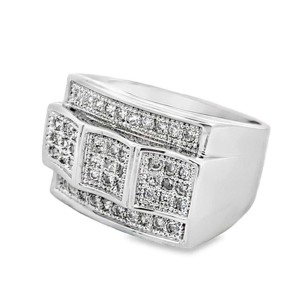 Winner CZ Ring .925 Sterling Silver 8 HipHopBling