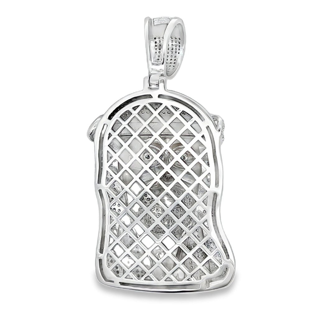 XL Jesus Piece 10.50cttw VVS Moissanite Pendant .925 Sterling Silver HipHopBling
