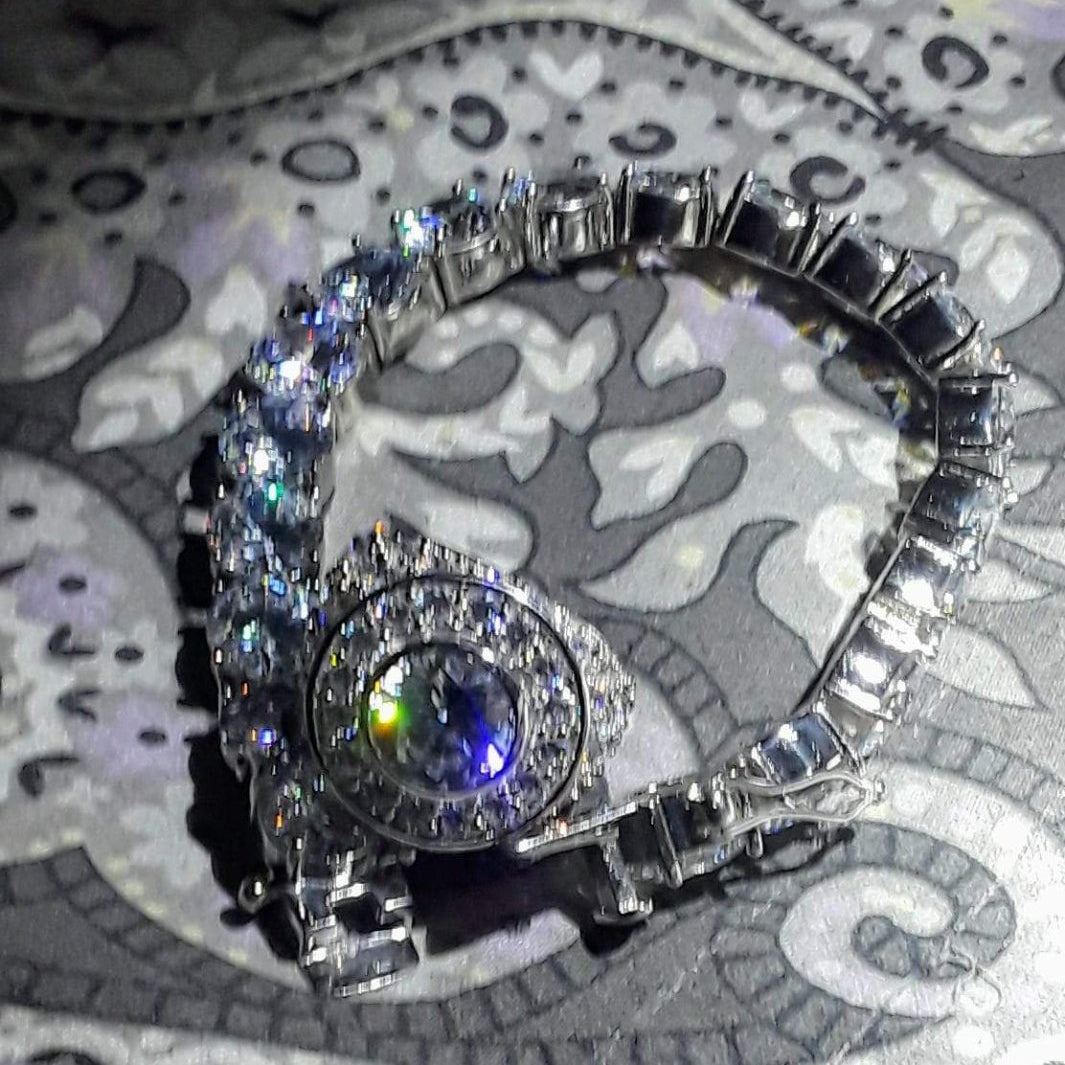 10MM CZ No Fade Steel Bling Bling Tennis Bracelet HipHopBling