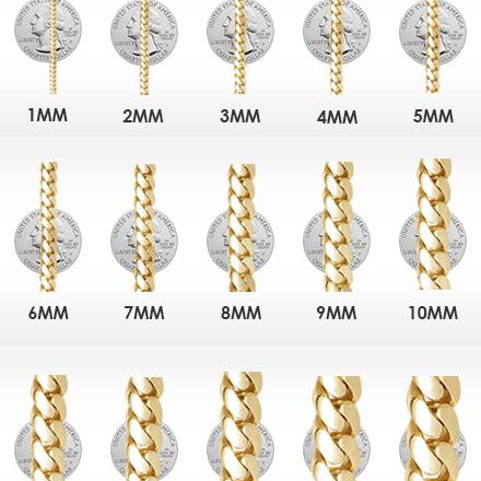 .925 Silver 10MM Rope CZ Gold Bling Bling Chain 20 HipHopBling
