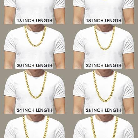 .925 Silver 10MM Rope CZ Gold Bling Bling Chain 20 HipHopBling