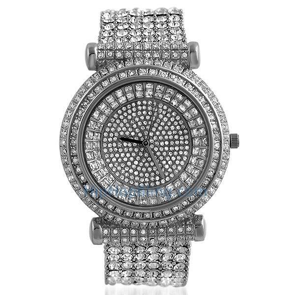 Baguette Baller Custom Bling Bling Watch 6.5" HipHopBling