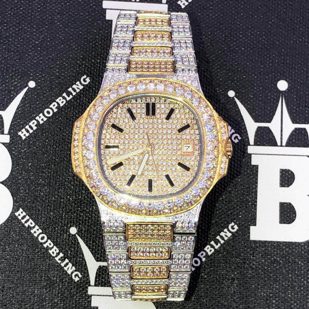 Best Quality Modern CZ Stainless Steel Watch Bling Bling HipHopBling
