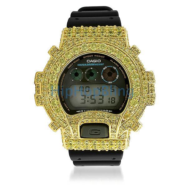 Big Boy Custom Lemonade G Shock Watch DW6900 HipHopBling