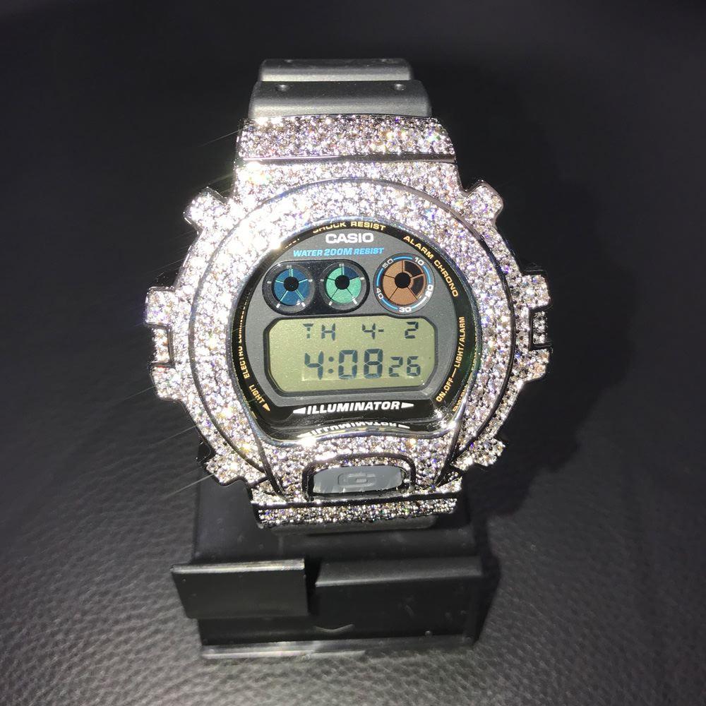 Bling Bling Custom CZ G Shock 6900 Watch HipHopBling