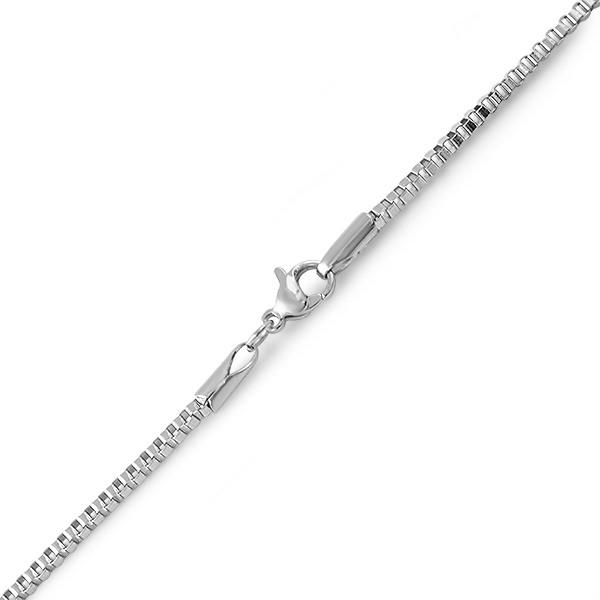Box Stainless Steel Bracelet 2MM HipHopBling