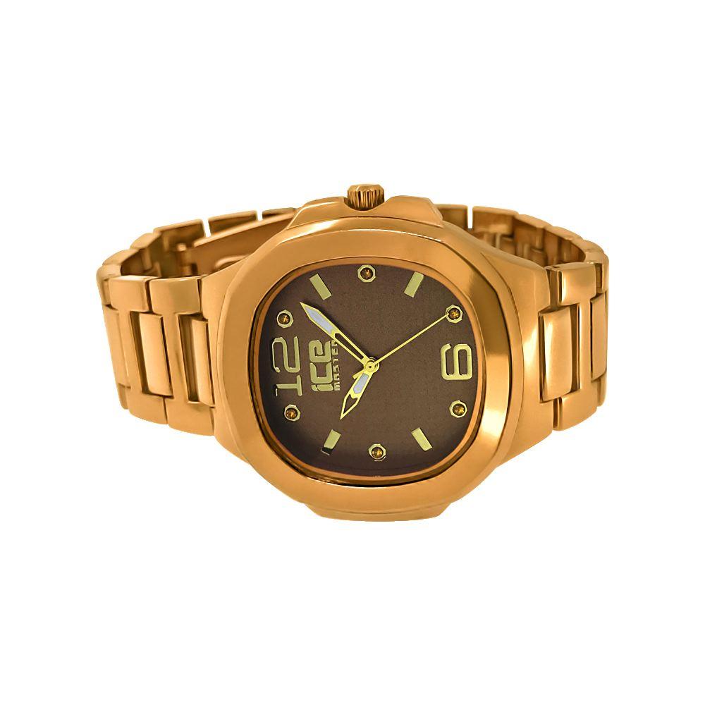 Copper Modern Fashion Metal Watch Black Dial HipHopBling