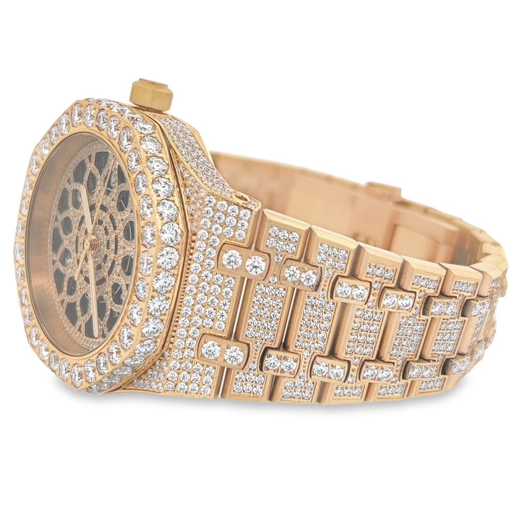 Custom Moissanite VVS Iced Out Watch HipHopBling