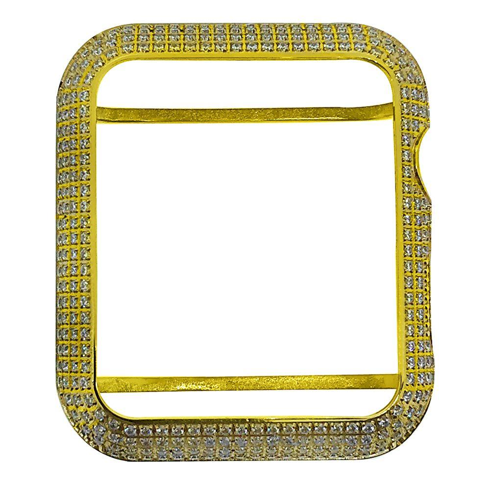 CZ Diamond Gold Bezel for iWatch HipHopBling