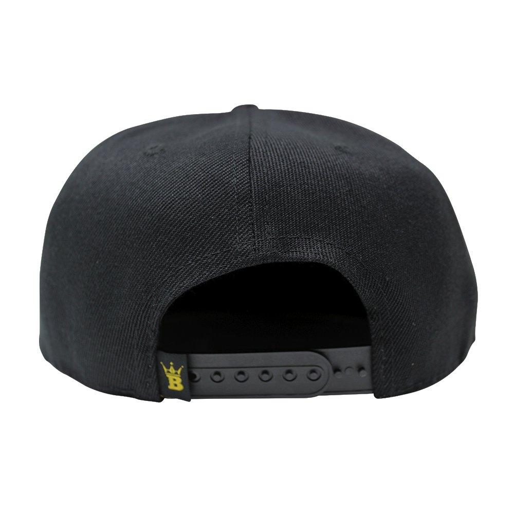 HipHopBling Gold Crown Logo Crocodile Brim Hat Snapback HipHopBling