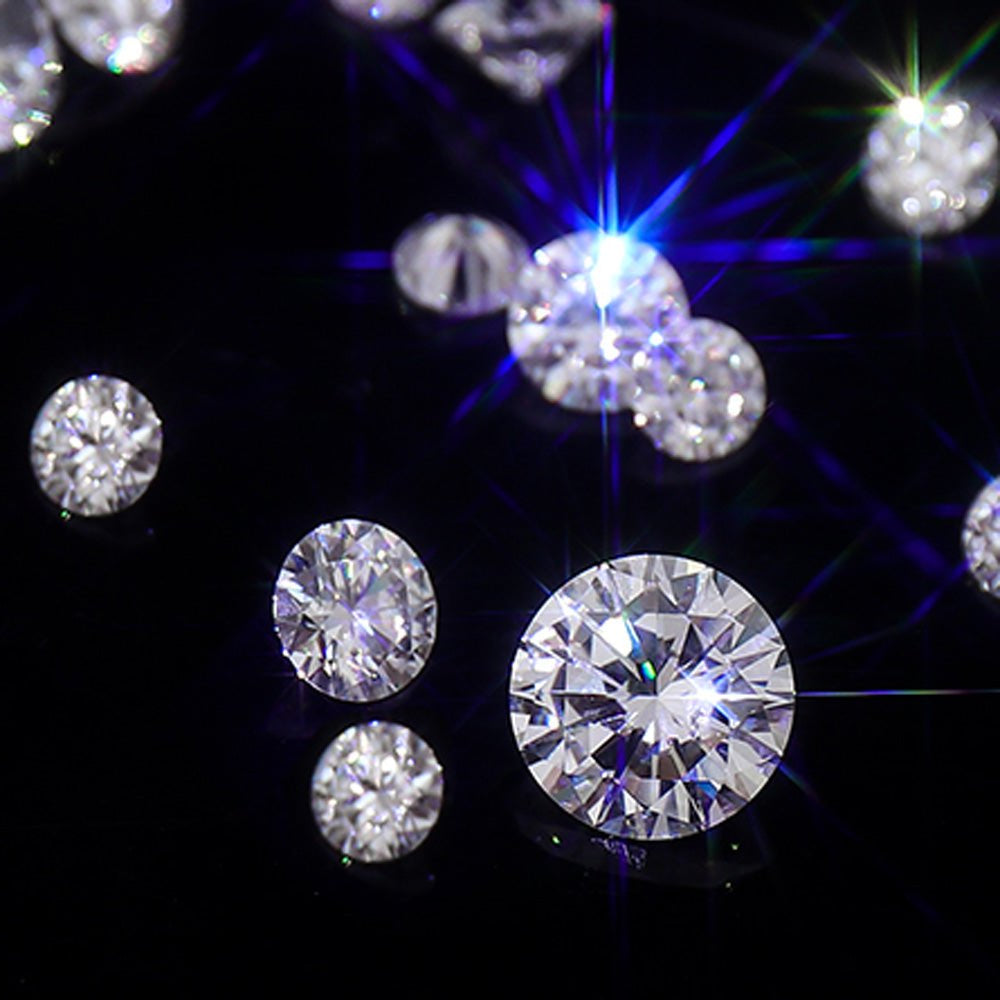 Moissanite Loose Stones Melee VVS D 1.00 Carat Total Weight All Sizes 0.80MM - 560 Pcs HipHopBling