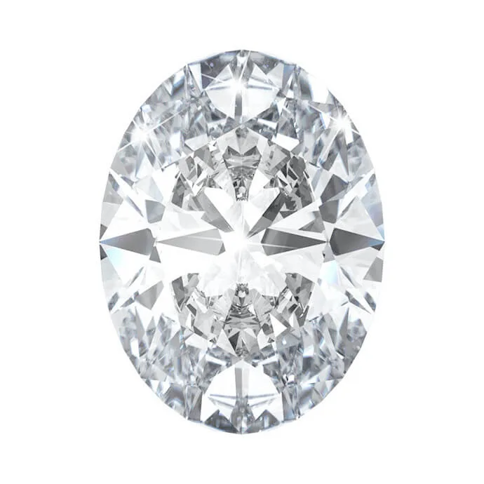 Oval Cut Certified Moissanite Loose Stone VVS D HipHopBling