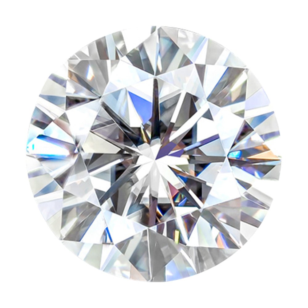 Round Cut Certified Moissanite Loose Stones VVS D 4MM - 15MM 4.0MM 0.30 Carats HipHopBling