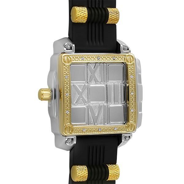 Slide Out Fashion Bling 2 tone Hip Hop Watch HipHopBling