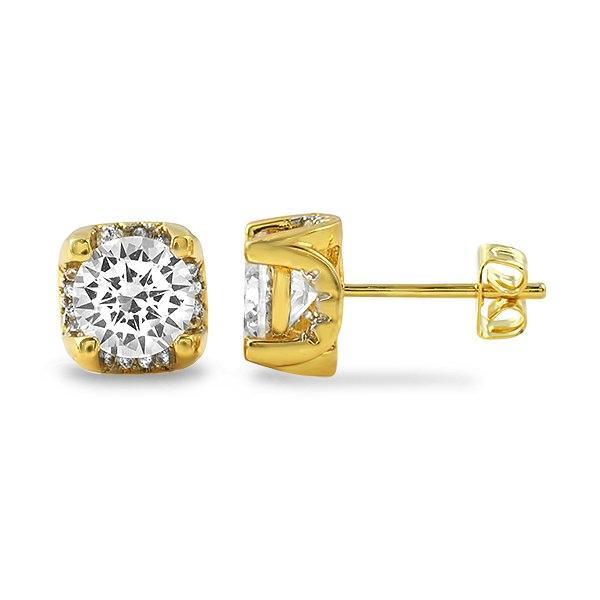 Grab A Set Of Diamond Stud Bling Earrings And Rep Like Pac - HipHopBling