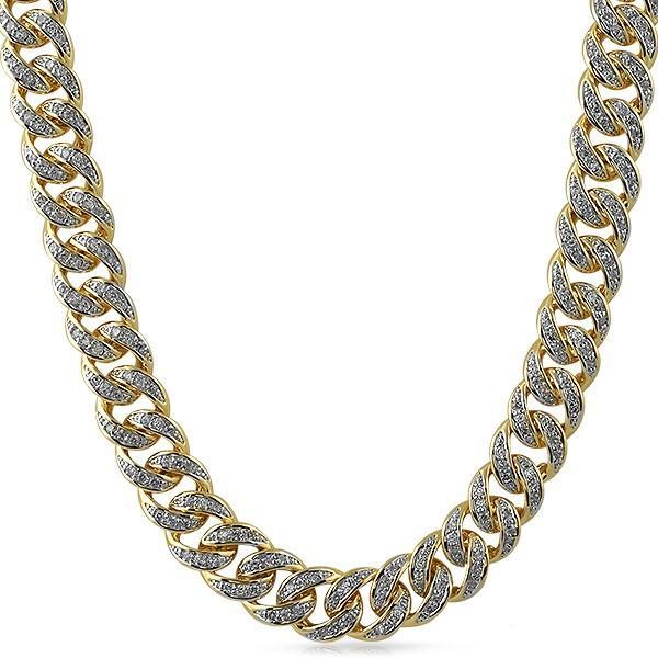 Scope Heavy Hitting Hip Hop Chains And Roll Like DJ Khaled In A New Miami Cuban Chain