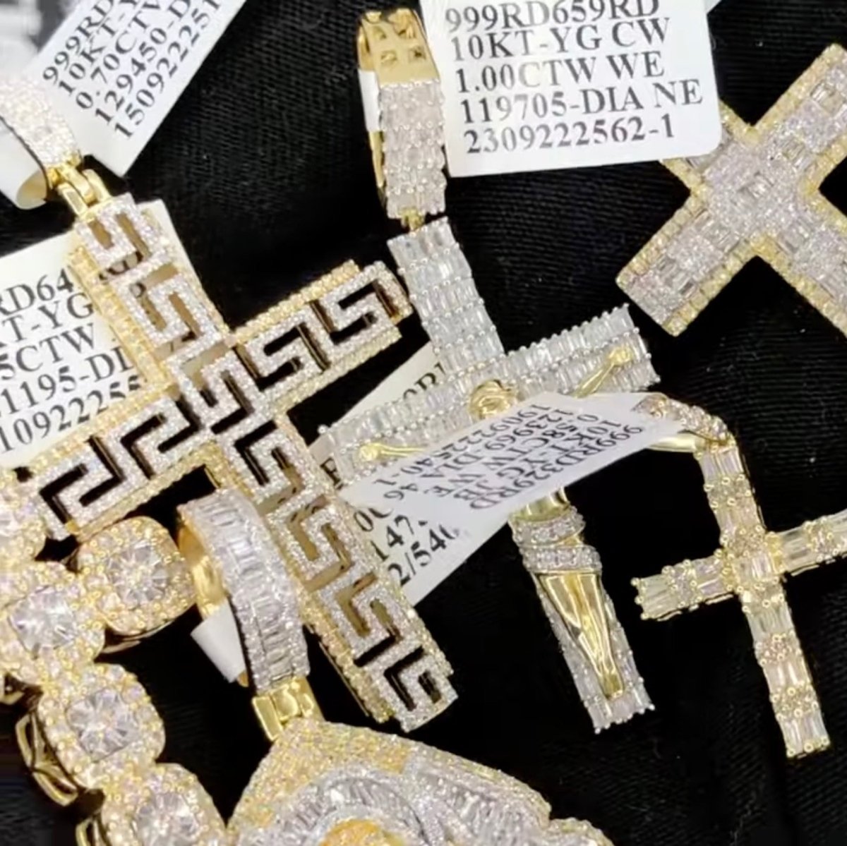 Genuine Diamond Pendants - HipHopBling