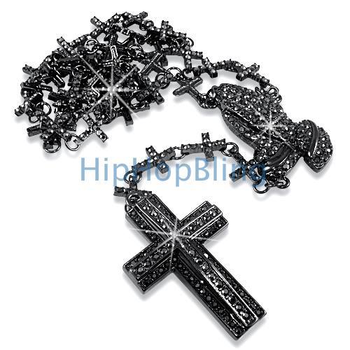 Hip Hop Rosary Necklaces - HipHopBling