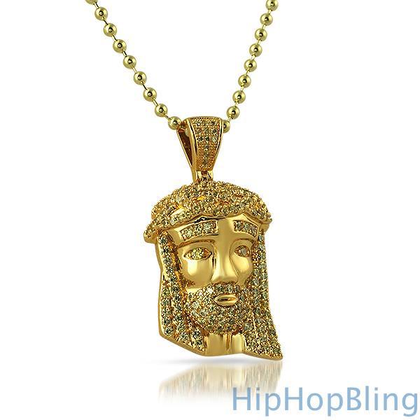 Micro Jesus Pendants - HipHopBling