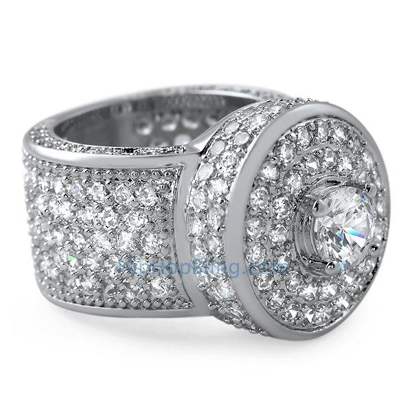 Rhodium Hip Hop Jewelry - HipHopBling