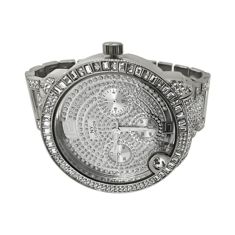 Silver Bling Bling Watches - HipHopBling