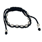 10MM 10 Ball CZ Disco Ball Bracelet Silver HipHopBling
