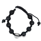 11MM .59cttw Diamond Disco Ball Bracelet .925 Sterling Silver HipHopBling