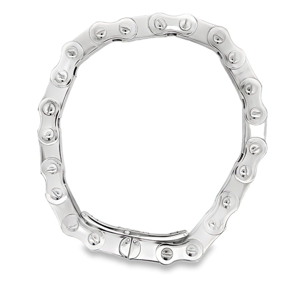 4.00cttw Diamond Bike Chain Link Bracelet HipHopBling