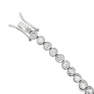 Bezel Set CZ Tennis Bracelet HipHopBling