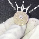 Bullseye .99cttw Diamond Ring 10K Yellow Gold HipHopBling