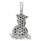 CASH Money Bag Iced Out Moissanite Pendant .925 Sterling Silver HipHopBling