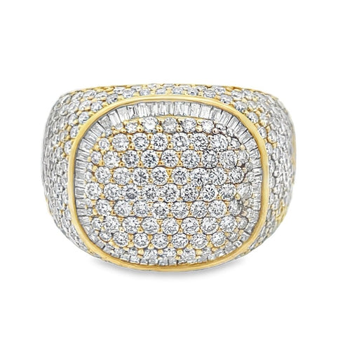 Championship 4.00cttw Diamond Ring 10K Yellow Gold HipHopBling