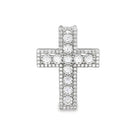 Cross Layer 4.06cttw VVS Moissanite Pendant .925 Sterling Silver HipHopBling