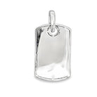 Dog Tag 3.86cttw VVS Moissanite Pendant .925 Sterling Silver HipHopBling
