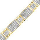 Gold Skeek CZ Hip Hop Bracelet HipHopBling