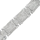 Icey Links CZ Iced Out Bracelet .925 Sterling Silver HipHopBling
