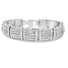 Igloo Baguette CZ Iced Out Bracelet .925 Sterling Silver HipHopBling