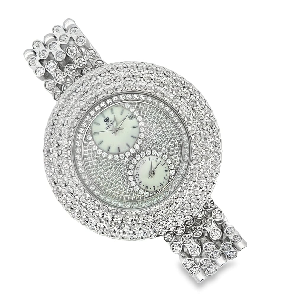 Jumbo King 2.00cttw Diamond Hip Hop IceTime Watch Yellow Gold HipHopBling