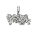 KING Emerald Cut Iced Out VVS Moissanite Pendant .925 Sterling Silver HipHopBling