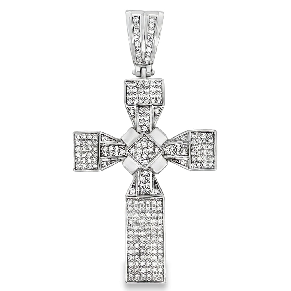 Kings Cross CZ Iced Out Pendant HipHopBling