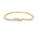 Lab Grown Diamond Tennis Bracelet CVD Solid 14K Gold 14K White Gold 2.00 Cttw HipHopBling