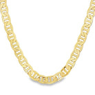 Mariner Gold Plated Chain Necklace 4MM 8" Bracelet HipHopBling