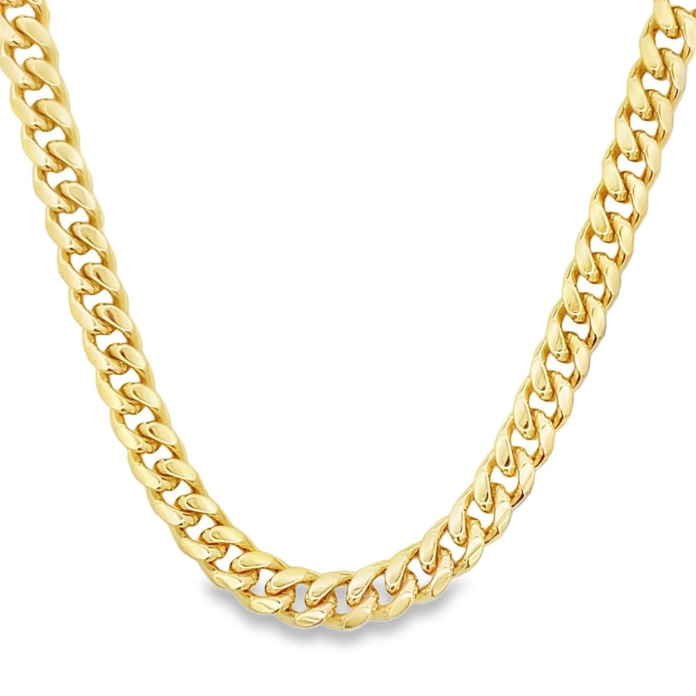 Miami Cuban Hidden Clasp Gold Plated Chain Necklace 6MM 8" Bracelet HipHopBling