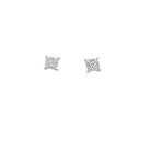Miracle Studs Diamond Earrings .10cttw 10K Gold 10K White Gold HipHopBling