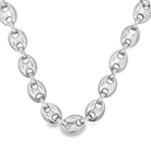 Pignose 10MM Chain .925 Sterling Silver HipHopBling