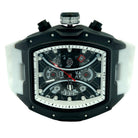 Sport Real Diamond Hip Hop Watch White | Black HipHopBling