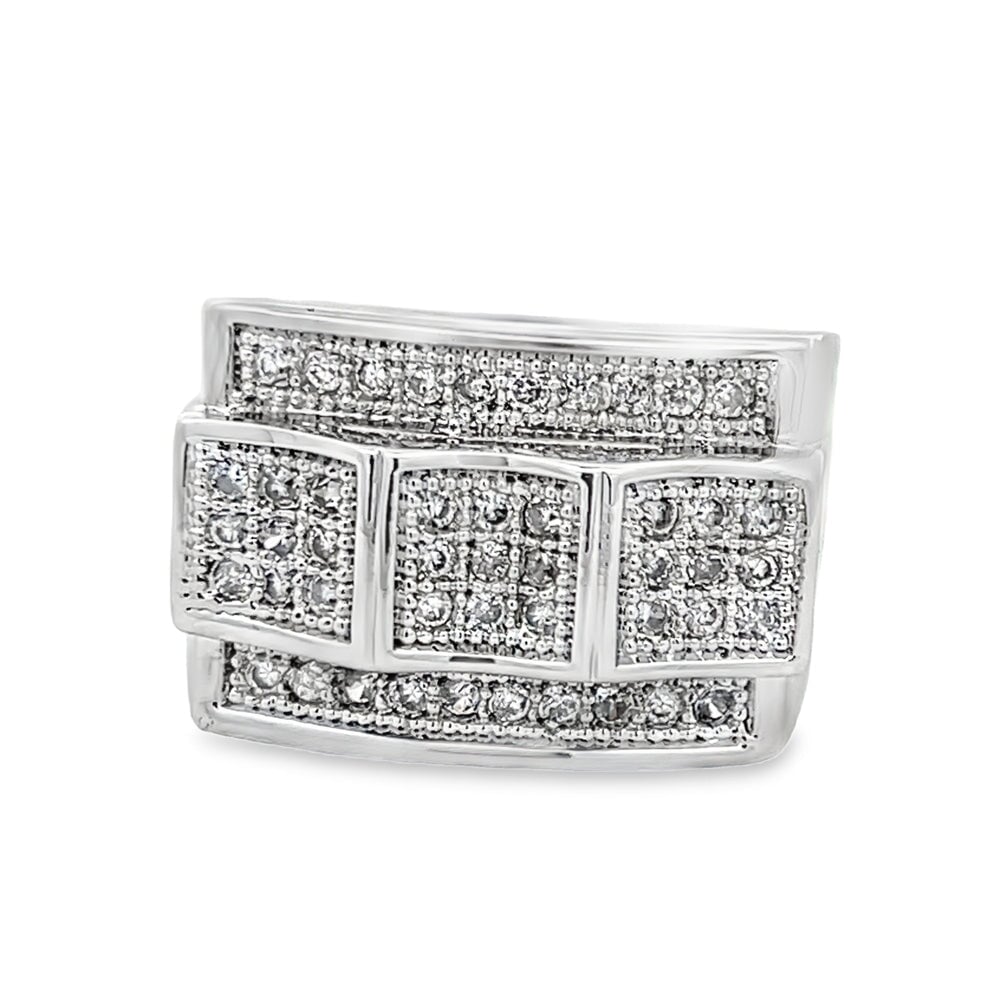 Winner CZ Ring .925 Sterling Silver 8 HipHopBling